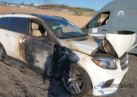 2017 Mercedes-Benz Gls 550 4Matic z USA, uszkodzony, nr VIN 4JGDF7DE8HA803526